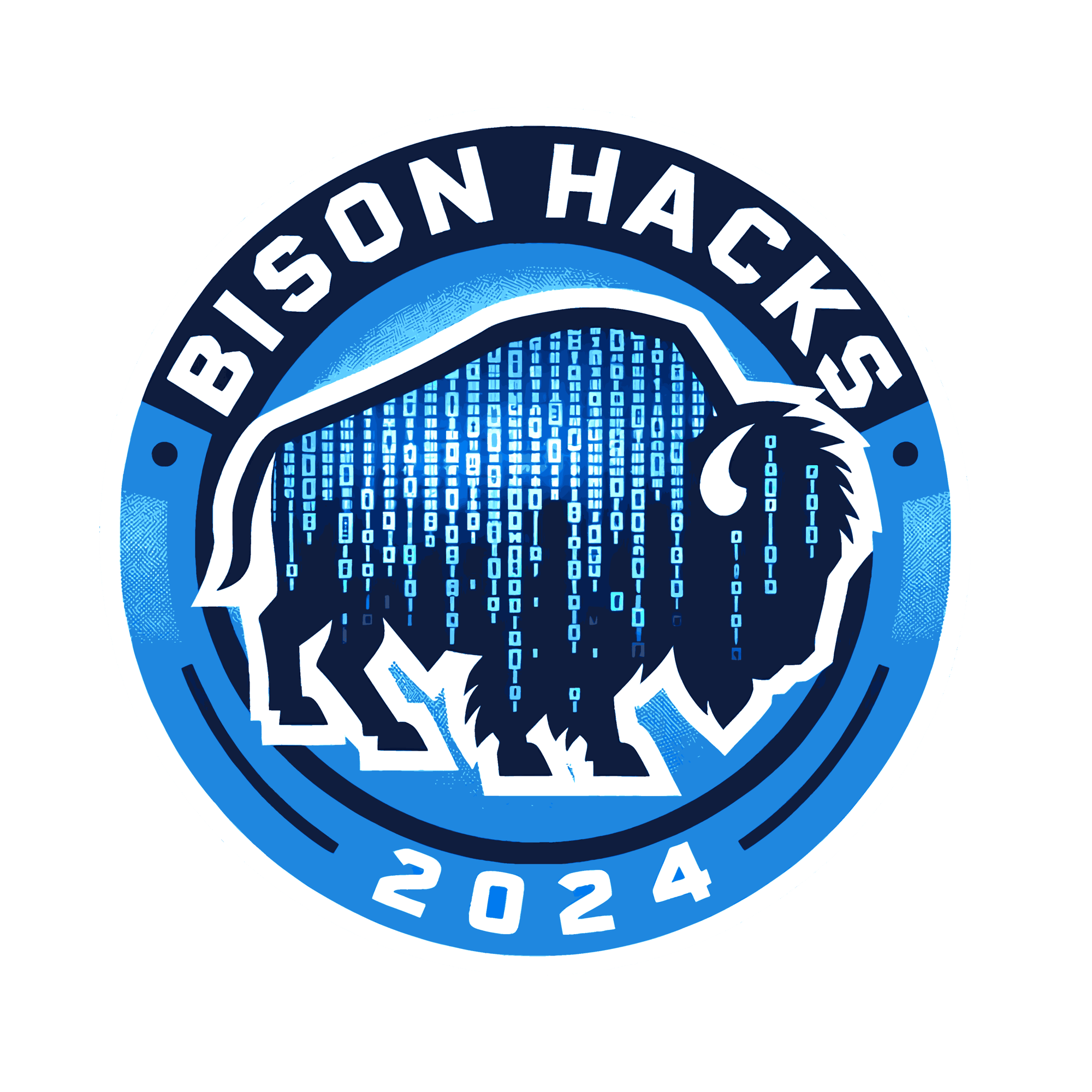 DALL·E 2023-10-26 09.20.27 - Vector art of a BisonHacks emblem